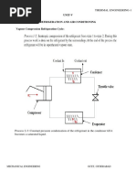 COMPRESSION, REFRIGERATION CYCLE Document