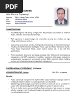 Aalon Mahmood Sheikh: (Msc. Electrical Engineering)