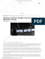 Mexican 'MeToo', Bonfire Out of Control - Blanche Petrich - Politics - La Jornada PDF
