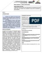 SD LP D20 Diferentes Formas de Tratar Uma Informação Gêneros Textuais Professor