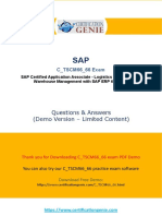 SAP C_TSCM66_66 Exam Q&A PDF