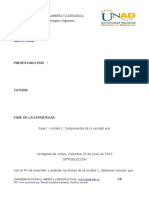 Fase1 - Unidad 1 Componentes de La Cavidad Oral