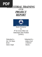 Download Unitech Machines Limited Training Report by aadit4you SN42799123 doc pdf