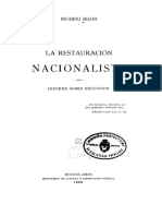 01-Rojas Ricardo-La Restauracion Nacionalista