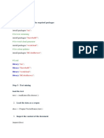 Text Mining Code