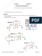 Practica 5 Amplificador Operacional