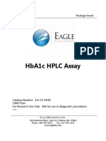 Hba1C HPLC Assay: Package Insert