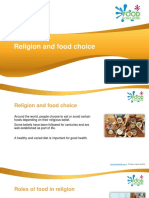 Religion Food Choice PPT 1114c1