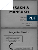 Nasakh & Mansukh