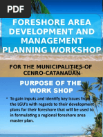 Foreshore Area Management