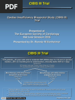 Cardiac Insufficiency Bisoprolol Study (CIBIS III) Trial