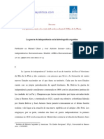 Di Meglio, Gabriel - La guerra de independencia en la historiografía argentina (artículo).pdf