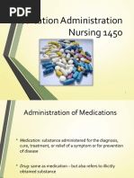 Medication Adminstration