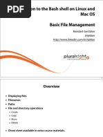 Introduction Bash Shell Linux Mac Os m3 Basicfilemanagement Slides