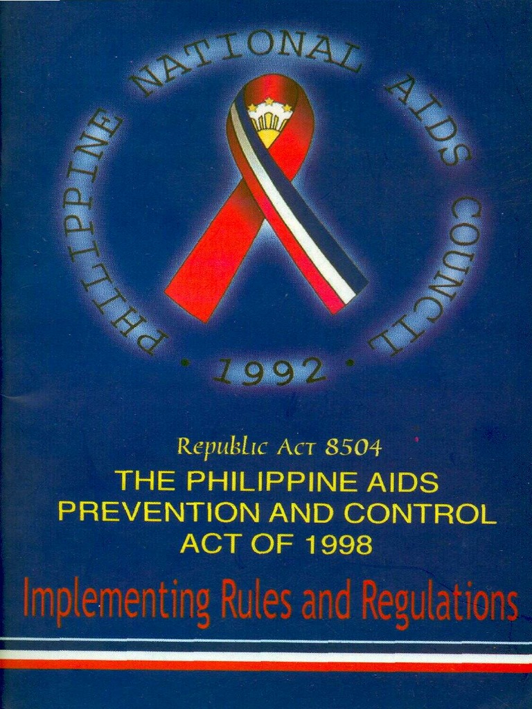 The Philippine Aids Prevention and Control Act of 1998 | PDF | Hiv/Aids ...