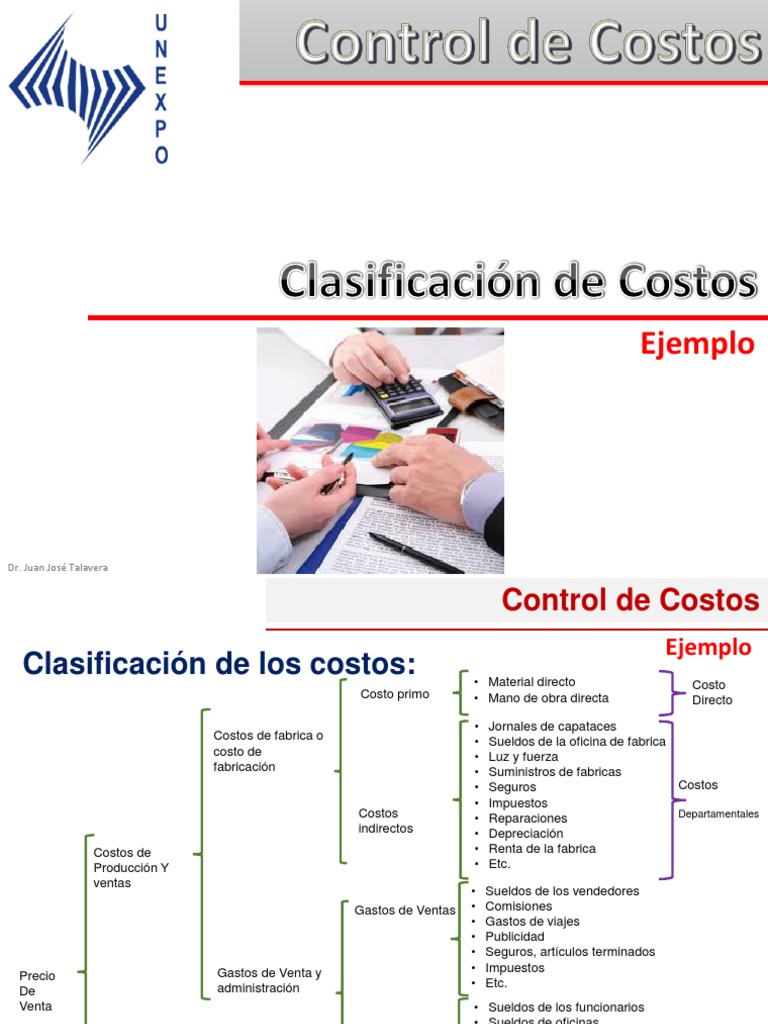 Control de Costos y Clasificación | PDF | Costo | Salario