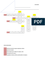 Crucigrama Contable 8°