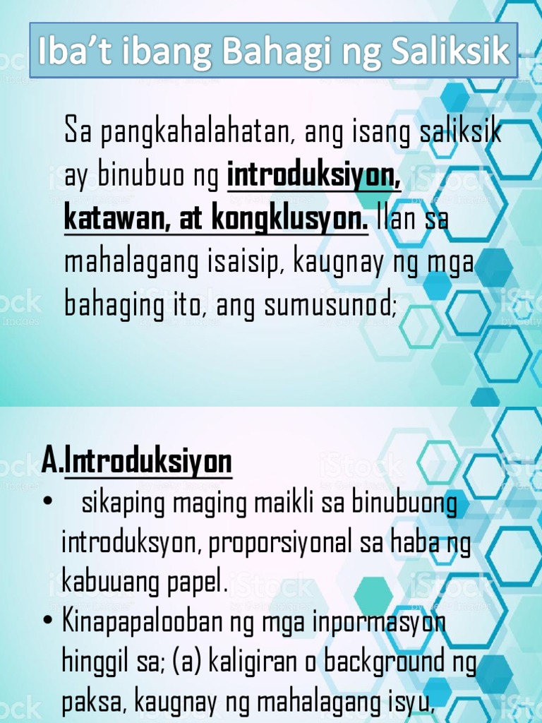 Filipino Report | PDF