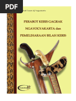 Perabot Keris Gagrak Ngayogyakarto (Repaired)