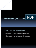 Consolidation Settlement