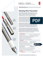 Vibrating Wire Piezometer