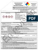 HDS Permanganato de Potasio NOM 018 2015 RAFA MEAG Hoja de Datos PDF