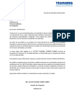 Carta de Invitacion A Auditar