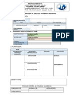 Plan de Refuerzo Academico RVR 2016