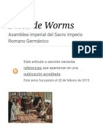 Dieta de Worms - Wikipedia, La Enciclopedia Libre