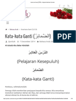 Kata Ganti