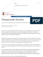 Tempestade Fascista - Cultura - Estadão