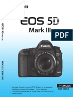 5D Mk3 Manuel Instruction EOS 5D Mark III