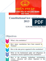 Constitutional Law of Vietnam 2013: LLM. Bui Doan Danh Thao
