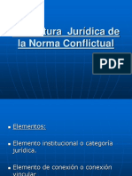 4.-Estructura Juridica de La Norma Conflictual