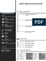 Dwi Arum Wijayanti: Work Experience