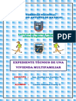 Referencias Técnicas de Una Vivienda Multifamiliar