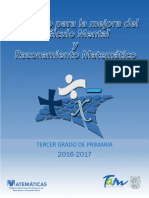 Cuaderno de Cálculo Mental 3