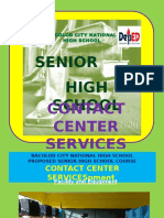 Senior High School: Contact Center Services