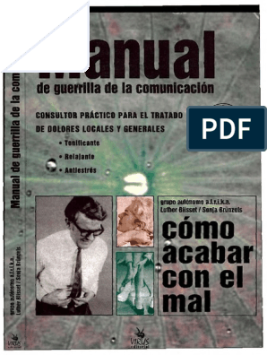 Luther Blisset Manual Guerrilla Comunicacion Baja PDF