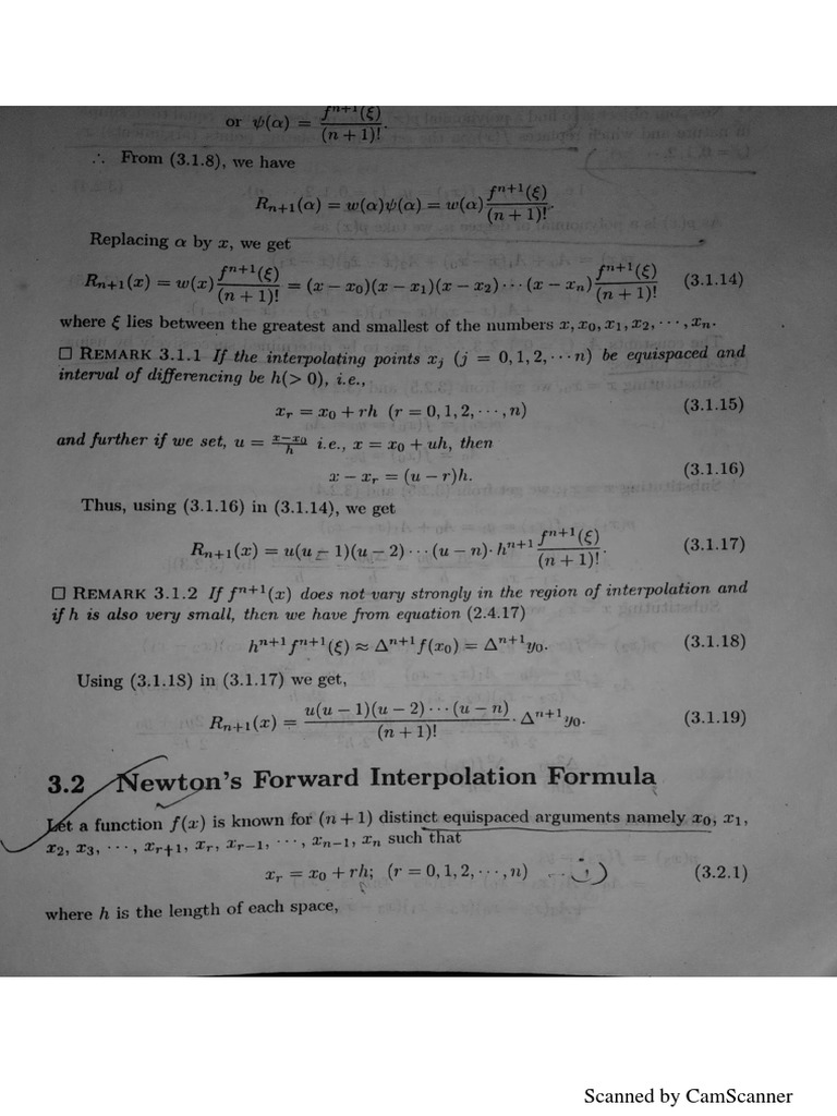 Numerical Analysis PDF