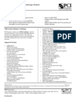 GDB (Generic Database) Technology Formats: New in v8.0