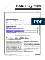 American National Standards: VOL. 44, #32 August 9, 2013