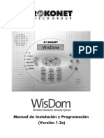 WisDom Manual de Instalador PDF