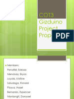 Cot3 Gizduino Project Proposal