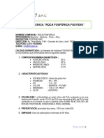 Roca fosfórica Fosyeiki ficha técnica