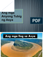 Ang Mga Anyong Tubig NG Asya