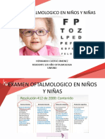 Examen Oftalmologico en Niños FINAL