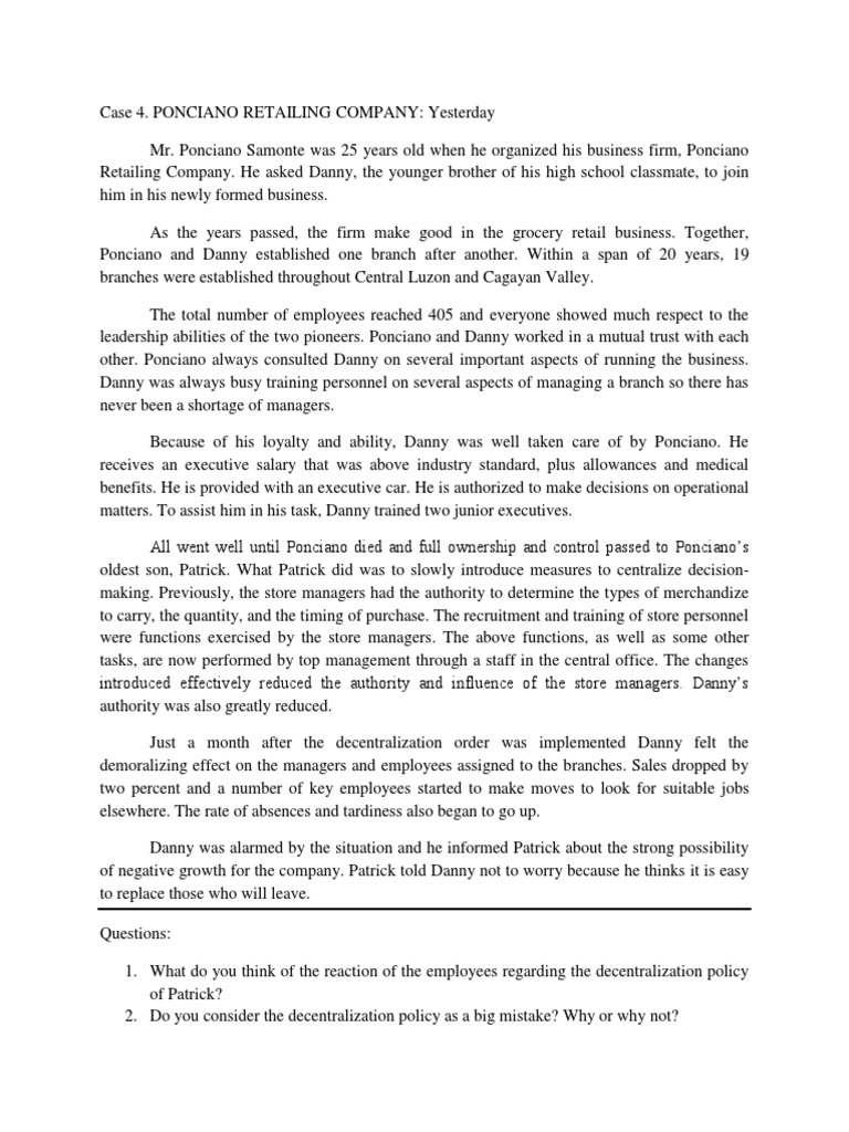 Case study 4 ponciano retailing company yesterday 07 image