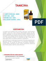 gentamicina