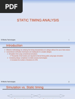 Static Timing Analysis